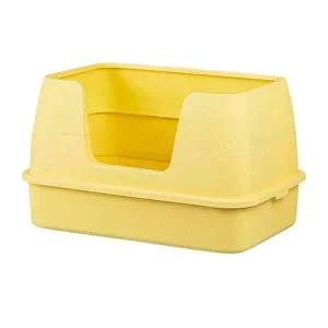 [콩심팥심]아하토이 올인원 접이식 고양이 옐로우 초대형 화장실