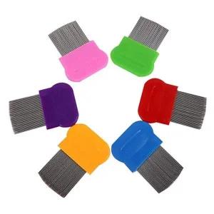 강아지 고양이 미용 빗 스텐 재질 브러시 반려동물 헤어 관리 도구