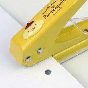 [셀러에이드]펀칭기 종이타공 기계 1공 폼폼푸린 형태 펀치 종이펀칭 도구