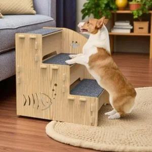 반려동물 계단 강아지 고양이 안전 스텝 논슬립 이동용 발판