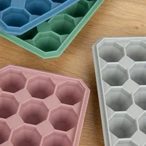 주방 다이아몬드 아이스 트레이 15구 얼음틀 얼음 만들기 용기