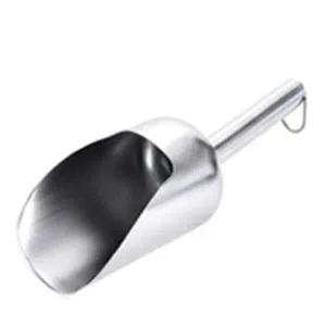 주방용 스테인리스 아이스 스쿱 대형 얼음 포크 원형 주방 용품