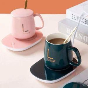 컵워머 커피 히팅컵 인덕션 보온 머그 따뜻한 온열 55도qrs737