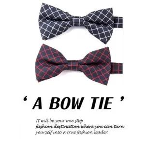 [콩심팥심]멋있는 고급 패션 리본 기본 보타이 사무실 신상 면