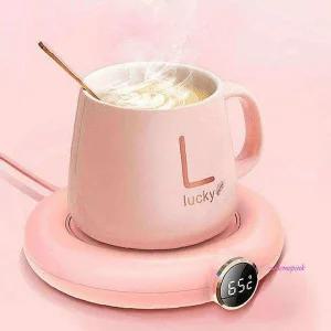 컵워머 3단 머그 인덕션 USB 온도조절 히팅컵 따뜻한 다용도 컵받침대wxy976