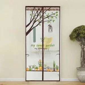 굿라이프 가든 문 모기장(100x210cm) 문 베란다모기장 생활용품 가정용품 생필품