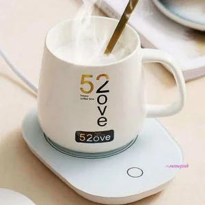 머그워머 보온 USB 스마트 컵 히팅컵 인덕션 온열 받침대ghi757