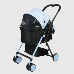 반려견유모차 C300 베로 강아지 유모차 패리스독 블루 애견유모차