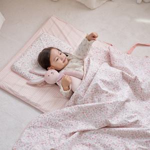 꿀잠 라텍스 어린이집 여름 낮잠이불 방수 가방 세트 일체형 분리형