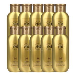 리엔 로열젤리 컨디셔너 200ml 10개 골드 휴대용 윤기영양강화 헤어 린스