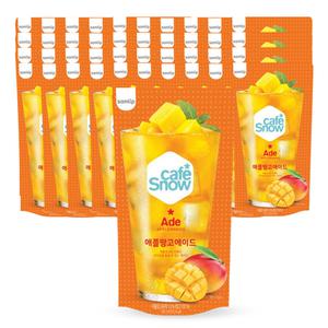 삼립 카페스노우 애플망고 에이드 230ml x40개 / 편의점 파우치 음료