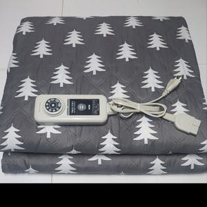 트리 더블전기요 130x180cm 대형 침대용 전기장판더블 국산 그레이