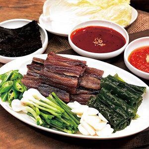 [자연맛남][수산맛남] 구룡포 햇 과메기 10미20쪽+야채세트(꽁치과메기)