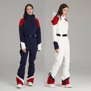남자 여자 스키복 남성 여성 보드복 세트 여성용 겨울 원피스 스키 슈트 야외 스포츠 스노우보드 오버올 점
