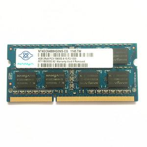 Nanya 노트북 메모리 DDR3 RAM 4GB 1333MHz 2Rx8 PC3-10600S-9-10-F2.1333 1.5V