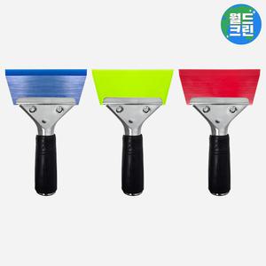 월드크린 원터치 홀딩 스퀴지 썬팅헤라 자동차 랩핑 시트지 작업 용품 틴팅 기포제거 고무헤라