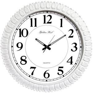 GB7085유니 특대형 해바라기 행운 벽시계60cm 화이트 한국