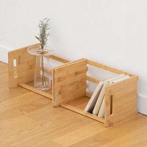늘어나는 책트렌꽂이 원목 데스크정리 책상 사무실 간이