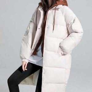 [MENOIR81_53DC]여성 부드러운 후드집업 레이어드 두꺼운