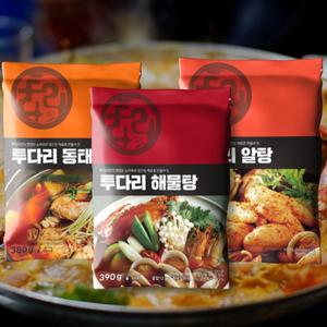 [투다리] SINCE 1987 투다리 얼큰 시원한 인기탕류 해물탕/알탕/동태탕 X 3팩