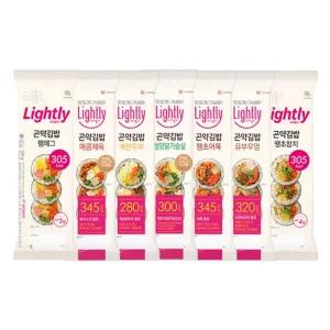라이틀리 곤약김밥 220g 7종/햄에그/땡초참치/계란두부/닭가슴살/제육/유부우엉/어묵 선텍