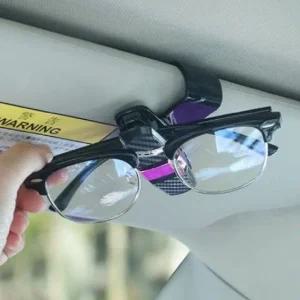 자동차 차량용 선바이저 선글라스 안경 더블 클립 (WFHT5T9)