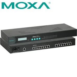 MOXA 16포트 RS232 422 485 디바이스 서버 NPort5650-16 [H@lu]