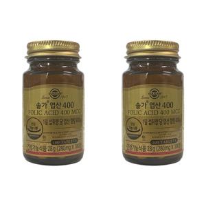 솔가 엽산 400 280mg x 100정 2개 -DL-