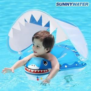 써니워터 상어그늘막보행기 튜브 물놀이 여행 휴가 수영장 바다 파도타기 성인 유아 의자 라이드온