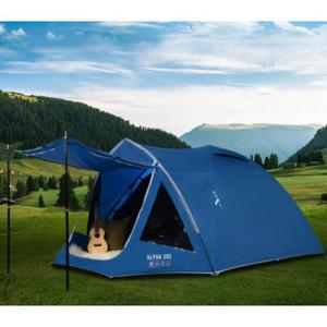 반고 텐트 캠핑 돔 3인용 데크 미니멀 알파 300 블루