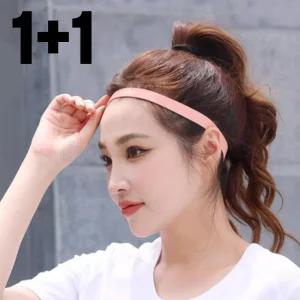 2개 스포츠 헤어밴드 땀흘림방지 땀받이 헤드밴드 테니스 런닝 스포츠 운동 머리띠