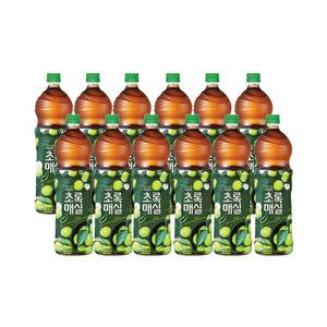 웅진 초록매실 1.5L 12개 1박스 매실음료 매실차 대용량