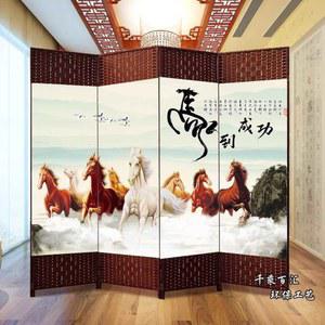 병풍 차례용 산수화 접이식 6장 동양화 판화 1 5mx0 5m 소품 폭40cm 십장생