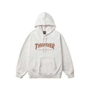 매장상품 THRASHER 트레셔 후드티 매거진 로고 후디 아이보리 328922