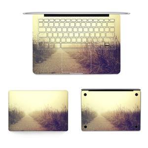 데칼 스킨 맥북 호환 프로 16 M3 14 에어 13 M2 2024 레티나 패턴 프린트 스티커 디자인 꽃잎 노트북 꽃