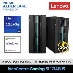 레노버 12세대 i9 컴퓨터 Gaming5-17IAB7-CI9STRM+11PRO (i9 12900/16GB/SSD1TB+HDD2TB/UHD770/11PRO)