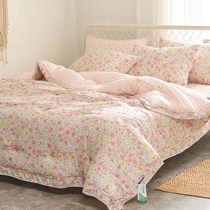 고품질 국산A9핑크봄 모달차렵이불KK 패드Q 베개커버세트 베개커버 모달침구 (WFGW1V1)