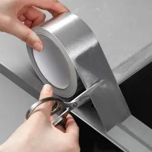알루미늄 초강력 은박 접착 다용도 방수 호일 테이프 알미늄테이프 은색테이프 강력접착테이프