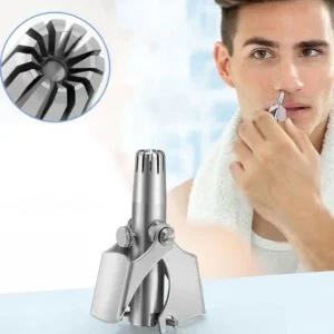 휴대용코털가위 남성 셀프 간편조작 물세척 콧털트리머 정밀한 (WFJ75L3)