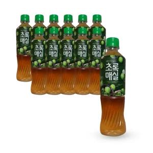 웅진식품 초록매실 500ml x12개/주스 매실음료