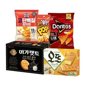 치즈 과자 5종 (오뜨,치킨팝,도리토스 등)