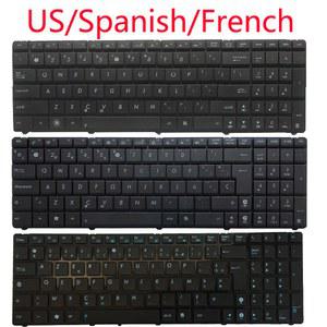 노트북 키보드 US/SP/스페인어/FR/ ASUS K53E K53SC K53SD K53SJ K53SK K53SM K53SV P52 P52F P52J P52JC P53 P53S P53E
