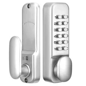 대문 도어락 방수 주택 레트로 번호키 단독 수동 전원