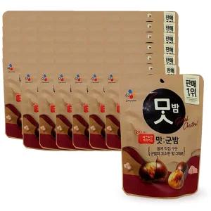 CJ맛밤 맛군밤 60g x48개