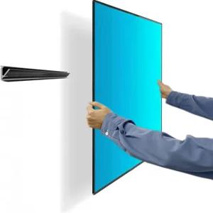 무타공 TV 벽걸이 브라켓 스터드 없이 손상 없는 설치 12~55인치