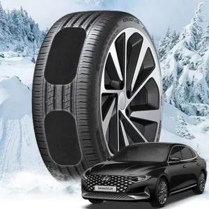 더뉴그랜저 붙이는 스노우체인 스노우캐치 스노우체인 작물체인 우레탄체인 스노우캐치