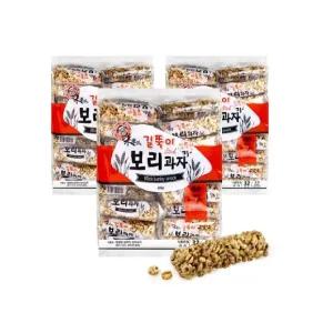 엉클팝 길쭉이 보리과자 400g X 3개 탕비실 사무실간식  아이들간식 어르신간식