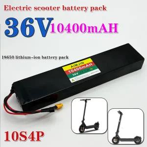 전동킥보드배터리 자전거 스쿠터 10S4P 36V 10400mAh 전기 리튬 배터리 18650 팩 BMS가 750W-1000W