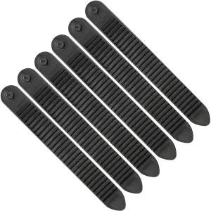 Shupakul 스노우보드 사다리 스트랩 바인딩 6개 18.5cm x 2.4cm(7.3인치 0.9인치) 교체용 발목 스키 인 액