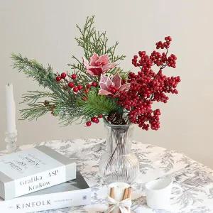 /플라워트리 크리스마스 장식 화병 노벌베리 set 42cm DIY 소품